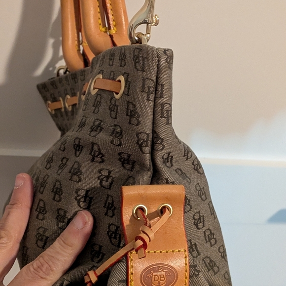 Dooney & Bourke Mini Signature Tassel Tote - Picture 12 of 15